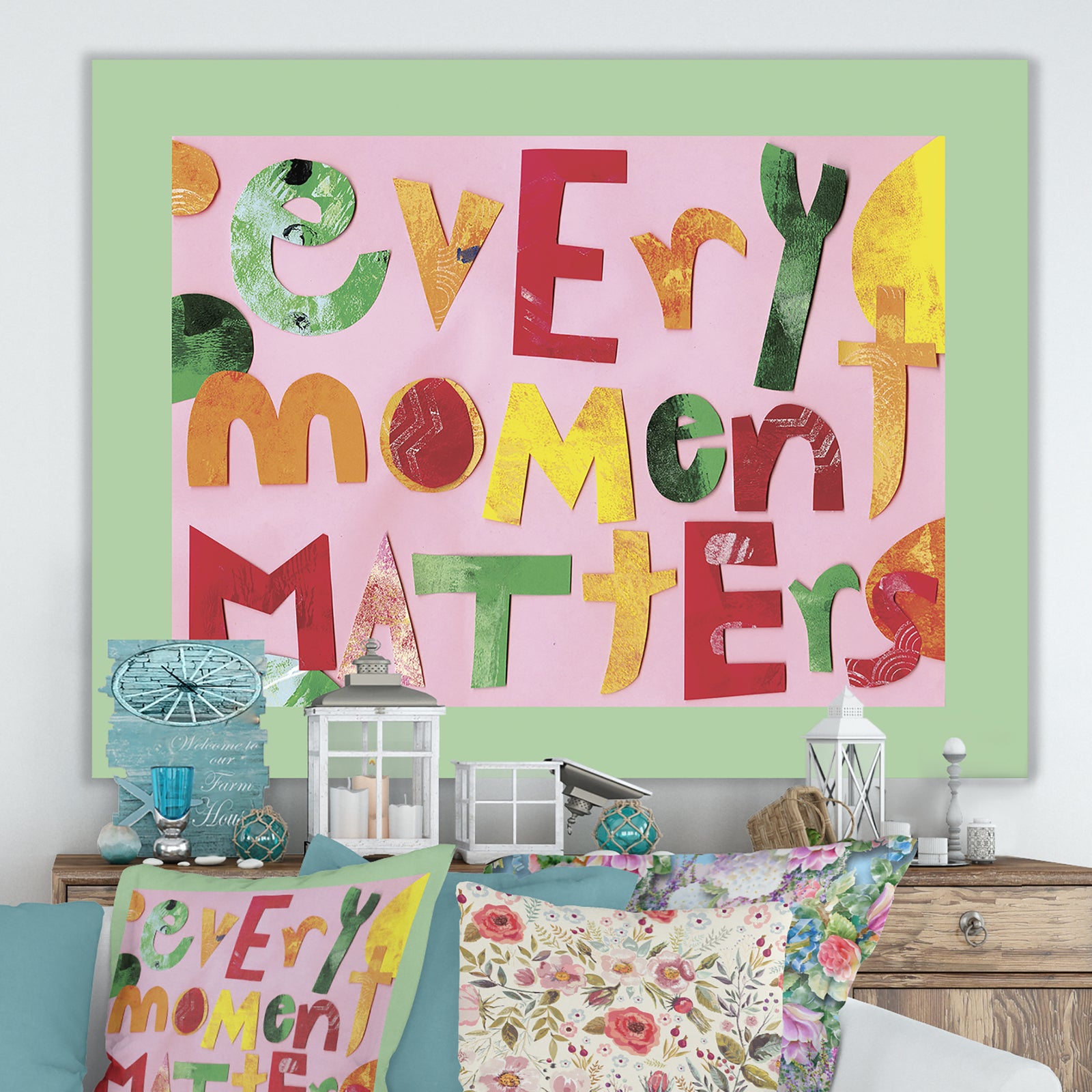 Every Moment Matters - Cottage Gallery-wrapped Canvas