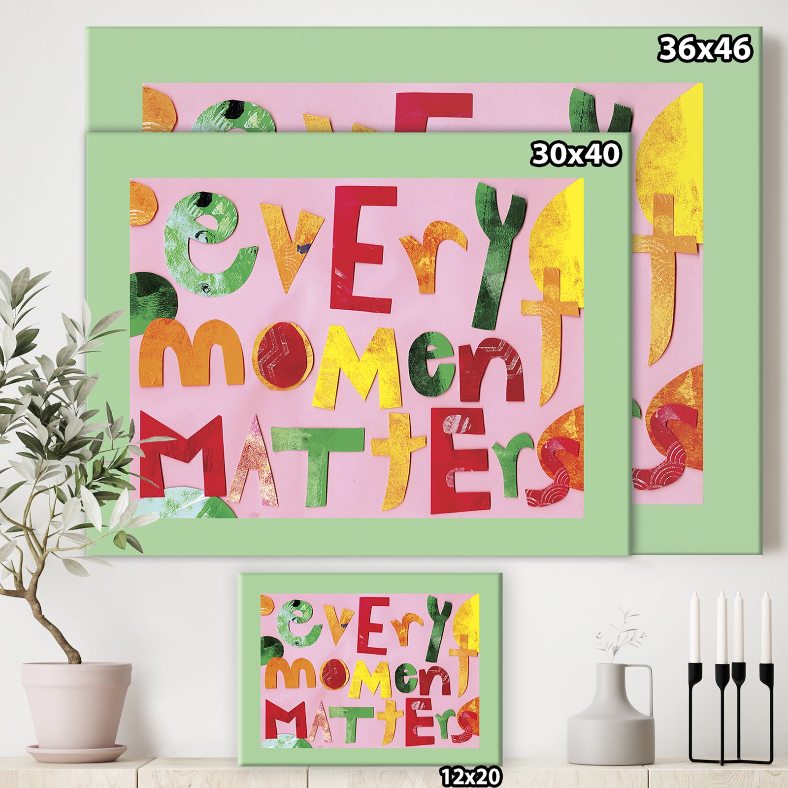 Every Moment Matters - Cottage Gallery-wrapped Canvas