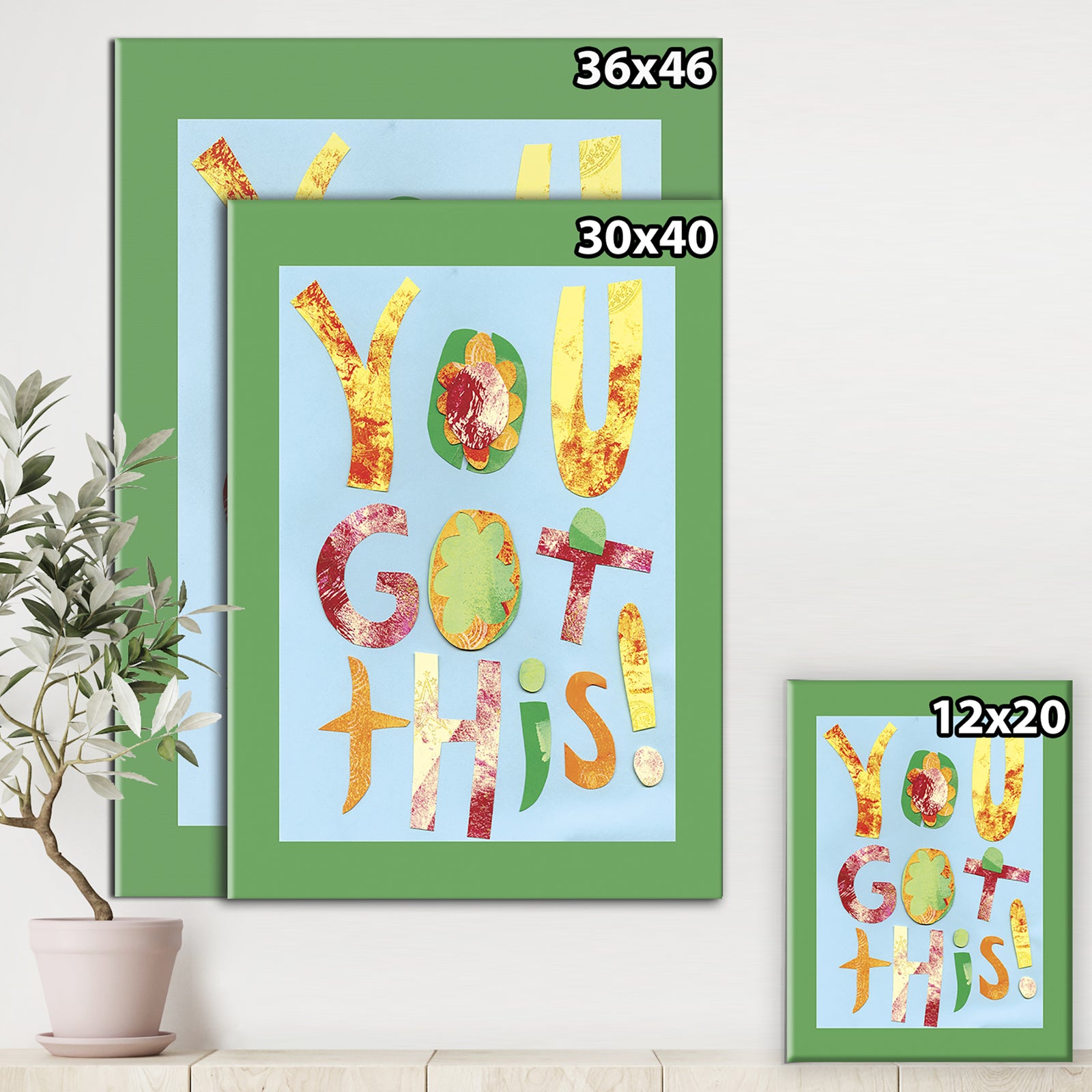 You Got This - Cottage Canvas Artwork