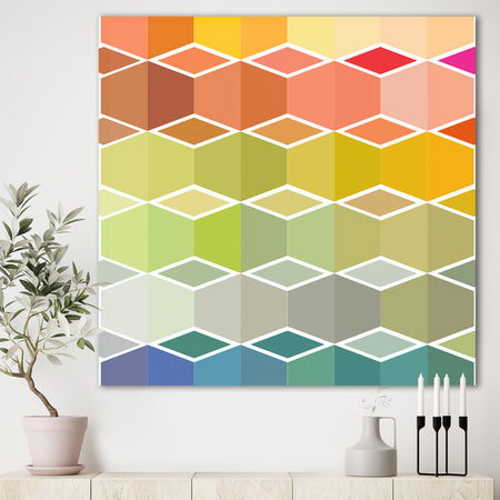 Flanneur (Square) - Mid-Century Modern Canvas Wall Art