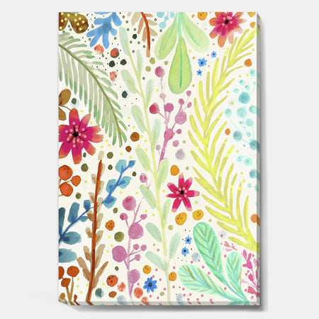 Les Prairies - Cottage Gallery-wrapped Canvas