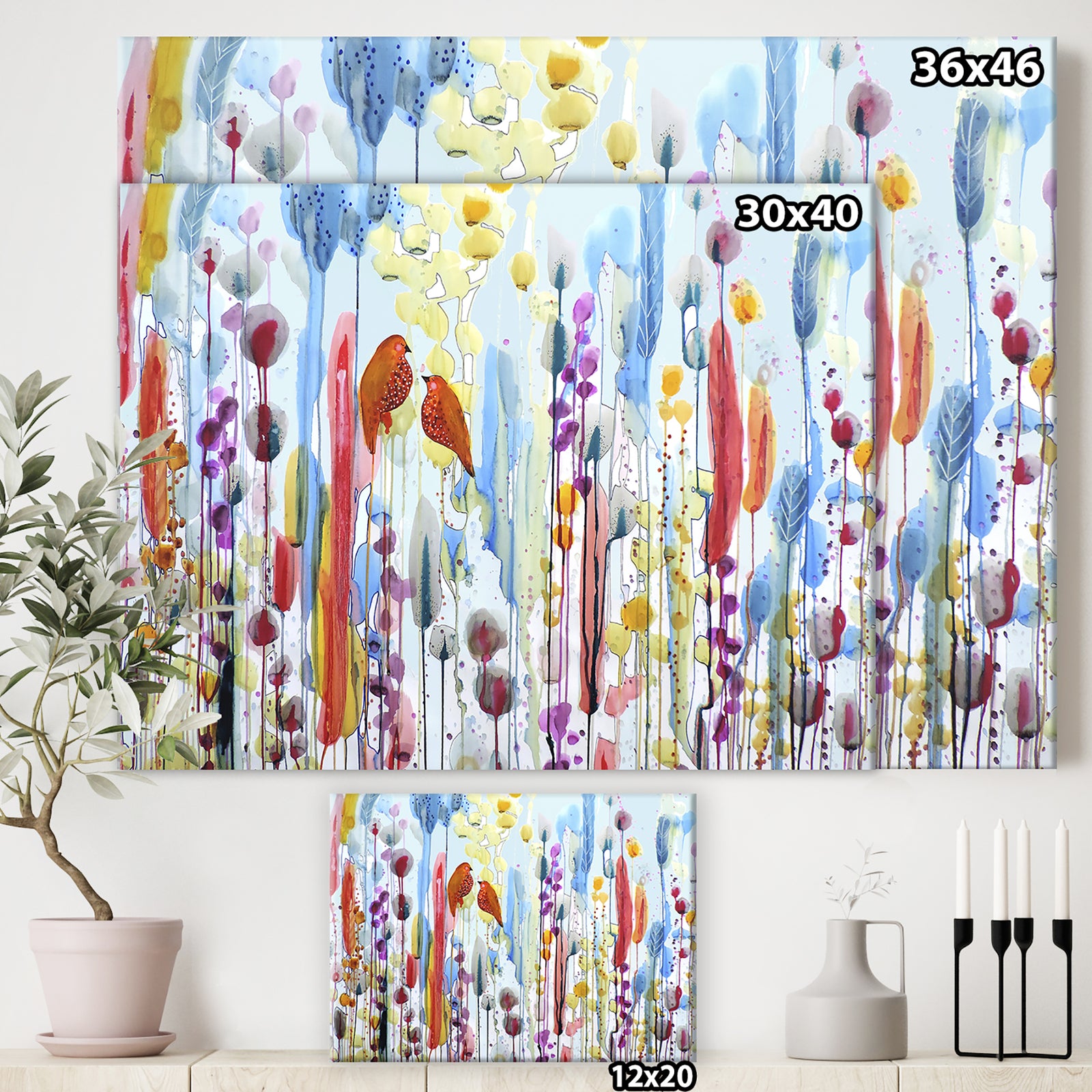 Si Tu Me Le Demandais - Cottage Canvas Artwork