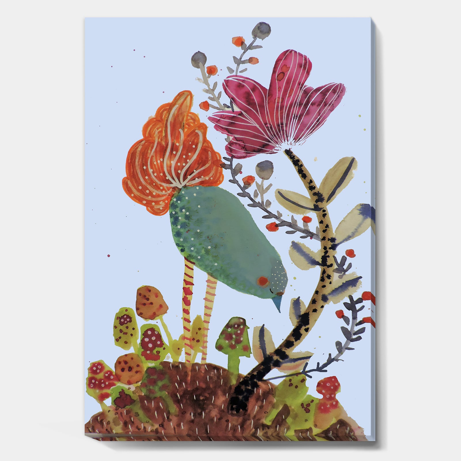 Herboriste - Cottage Premium Canvas Wall Art
