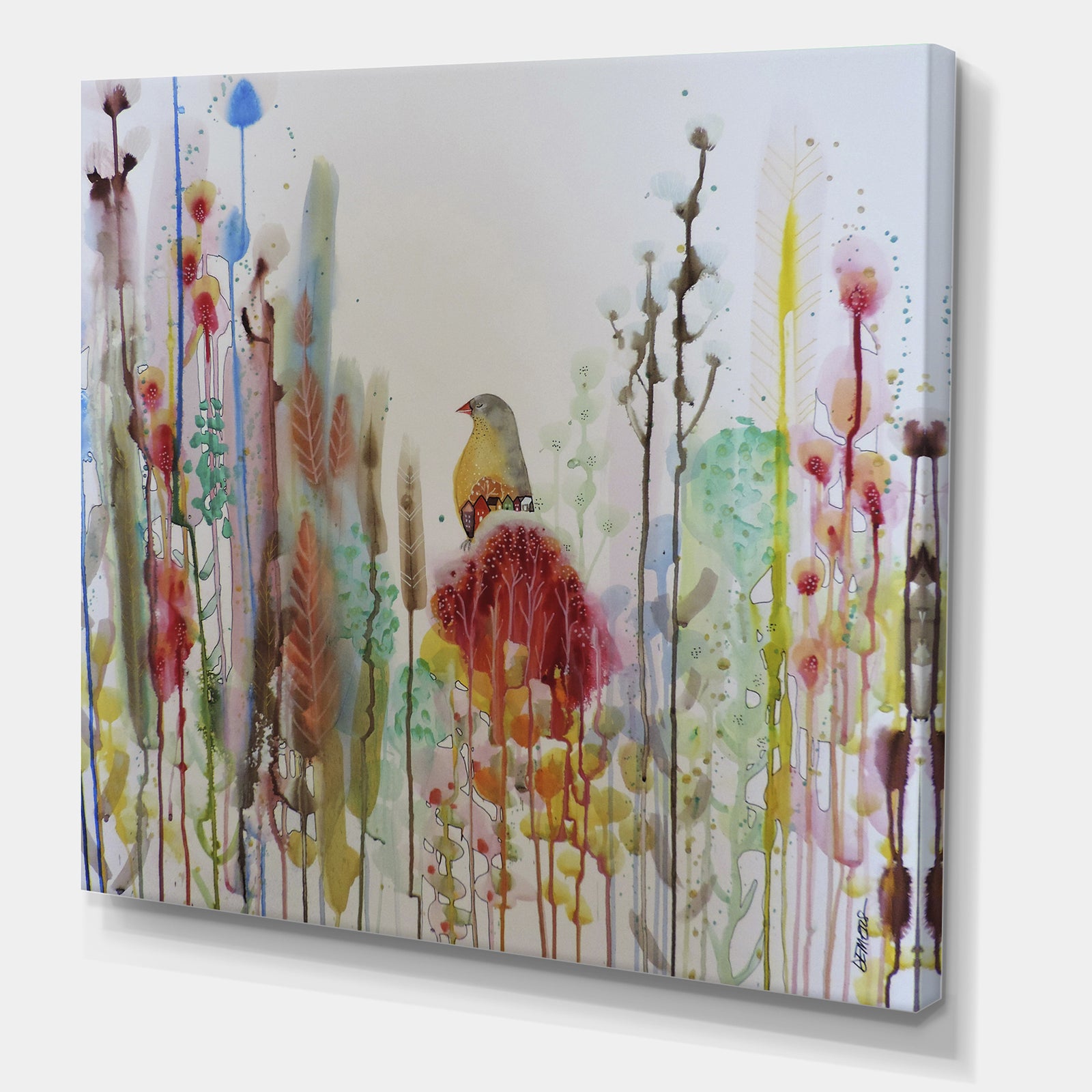 J'ai Reve De Vous - Cottage Canvas Wall Art