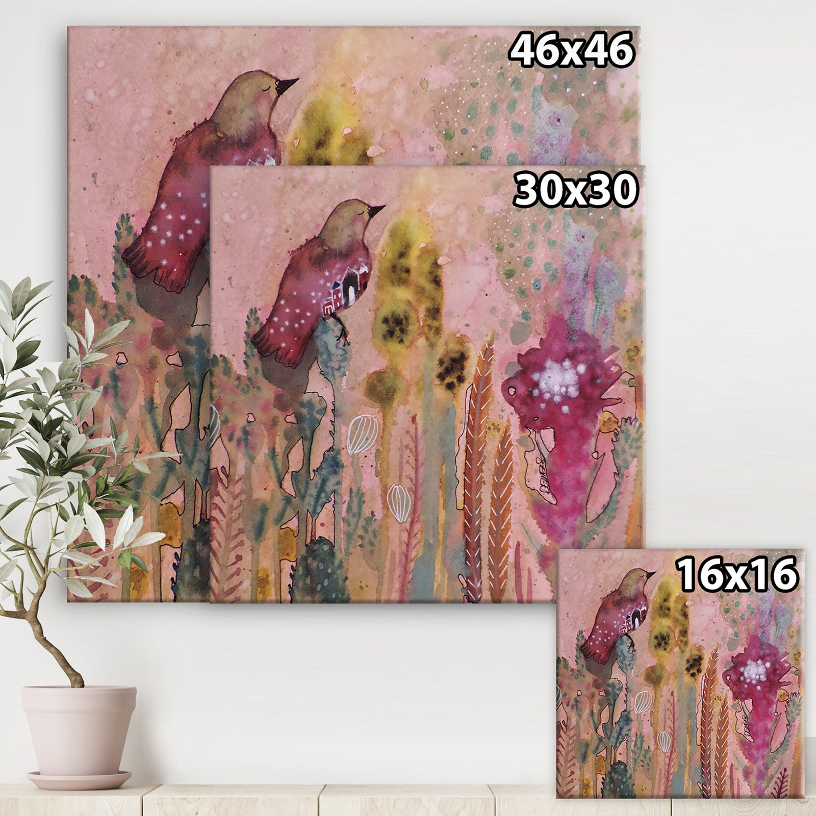 Juste Avant - Cottage Canvas Art Print
