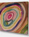 Watercolor Geode Impression - Canvas Wall Art