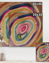 Watercolor Geode Impression - Canvas Wall Art