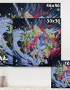 Street Art Graffiti Horse I - Modern & Contemporary Canvas Artwork
