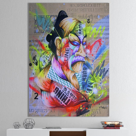 Civilization 2 - Modern & Contemporary Premium Canvas Wall Art