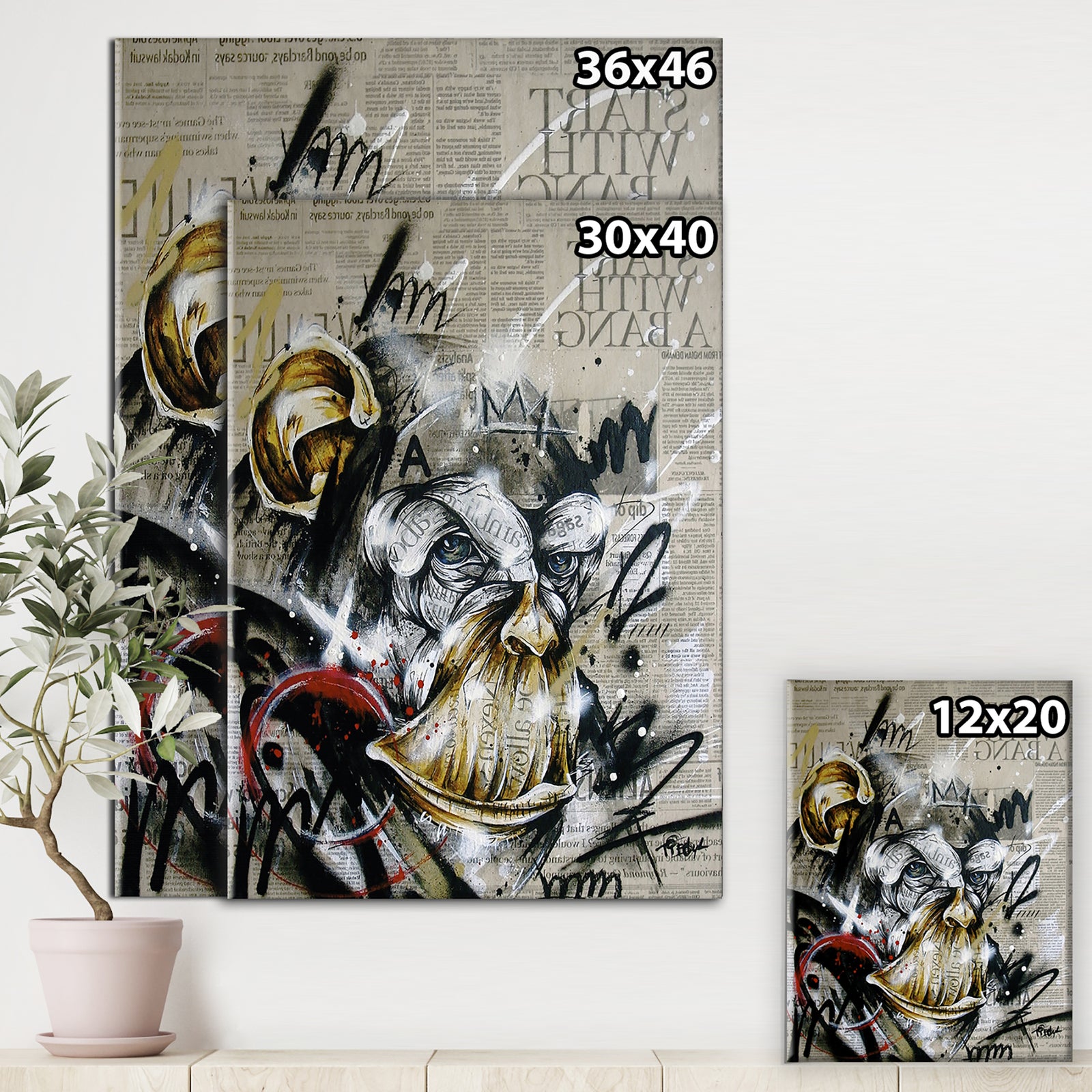 Enlightenment - Modern & Contemporary Gallery-wrapped Canvas