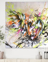 Street Art Graffiti Bird - Modern & Contemporary Canvas Artwork