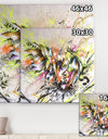 Street Art Graffiti Bird - Modern & Contemporary Canvas Artwork
