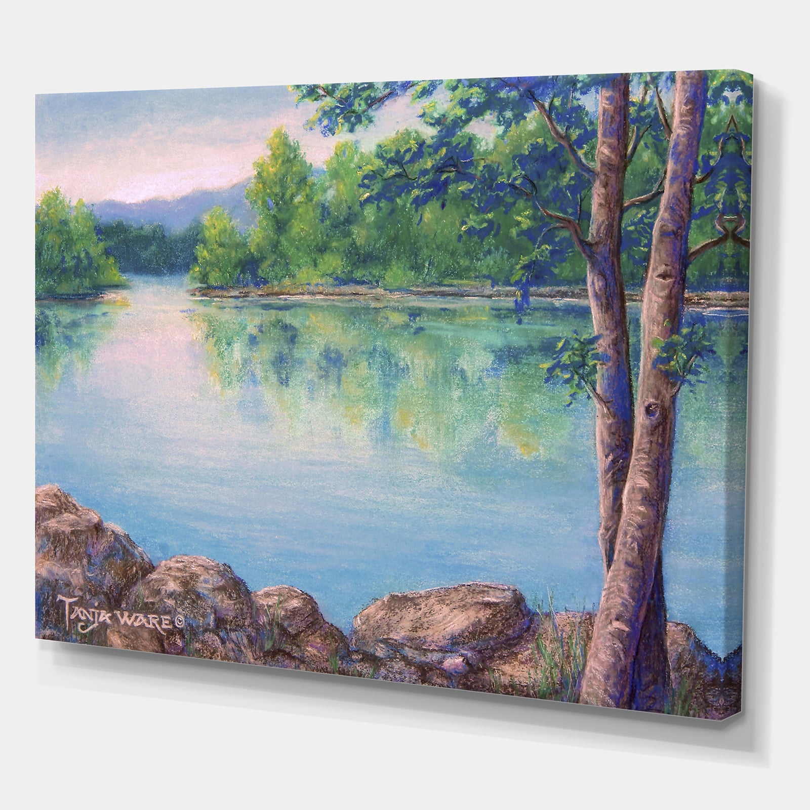 Tablerock Cove - Lake House Canvas Art Print