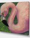 Flamboyant Flamingo - Cottage Gallery-wrapped Canvas