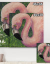 Flamboyant Flamingo - Cottage Gallery-wrapped Canvas