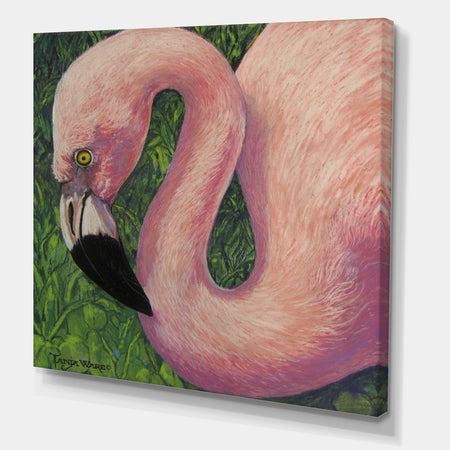 Flamboyant Flamingo - Cottage Gallery-wrapped Canvas