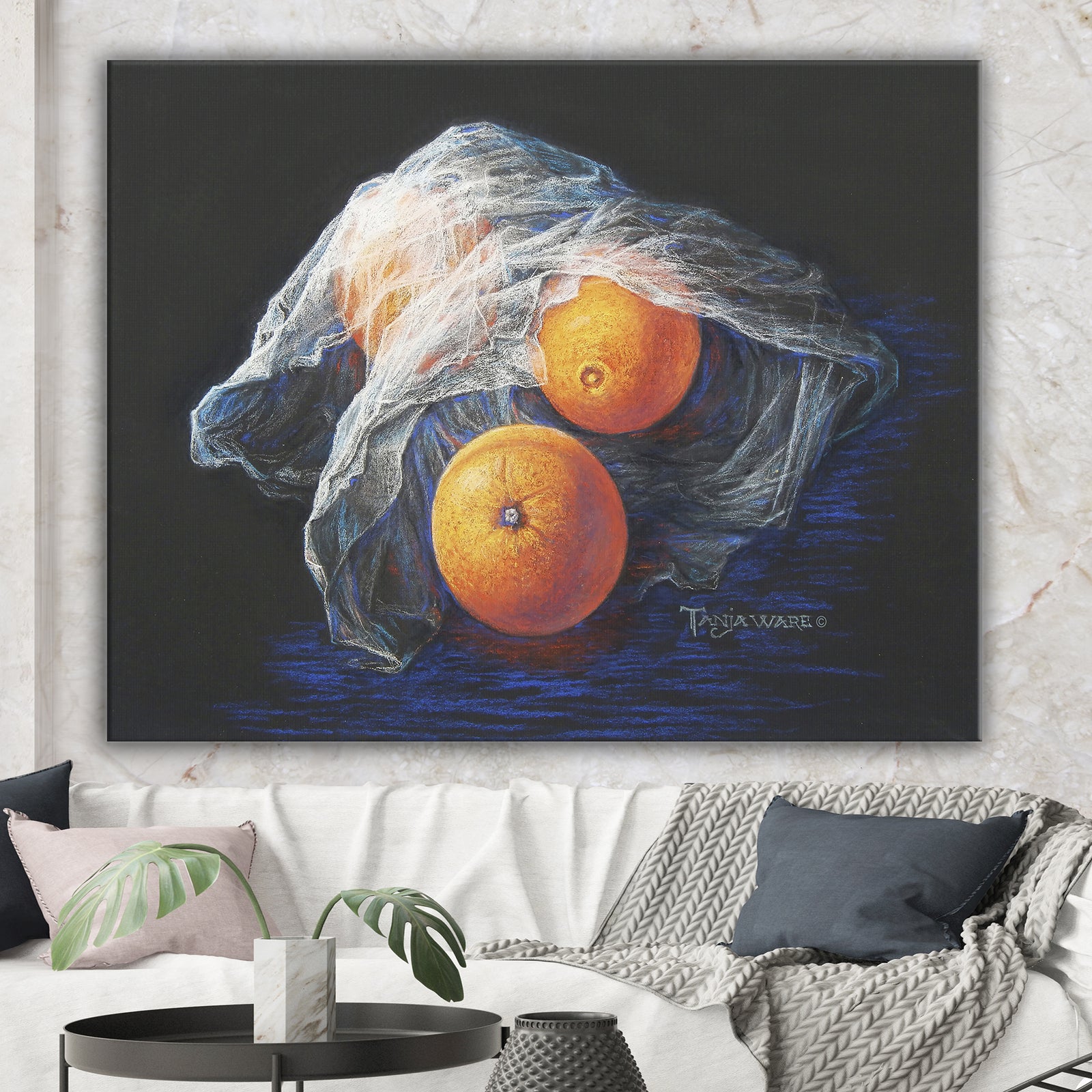 Simply Oranges - Traditional Canvas Artwork