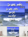 Do What Makes You Feel Most Alive - Cottage Canvas Art Print