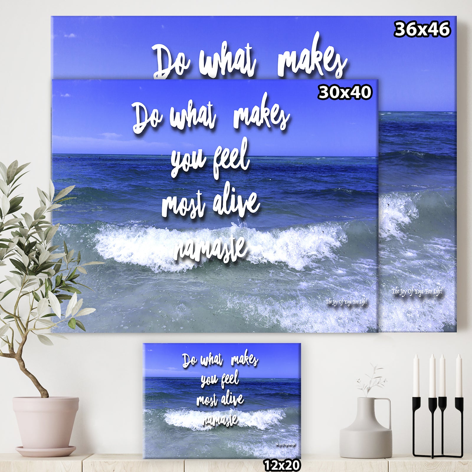 Do What Makes You Feel Most Alive - Cottage Canvas Art Print