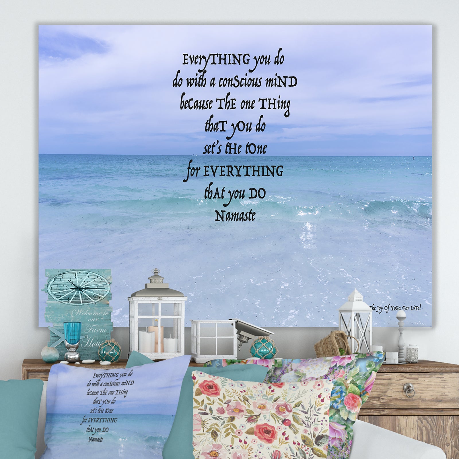 Everything You Do - Cottage Gallery-wrapped Canvas