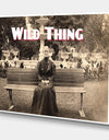 Wild Thing II - Cottage Canvas Wall Art