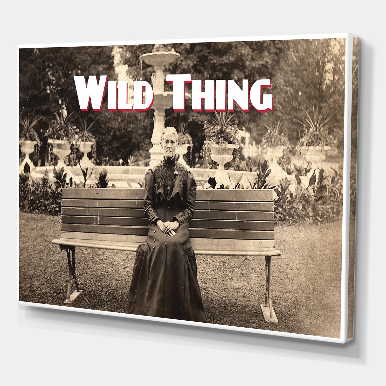 Wild Thing II - Cottage Canvas Wall Art