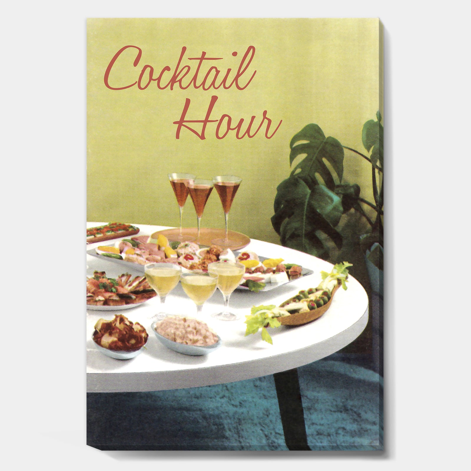 Cocktail Hour - Cottage Canvas Art Print