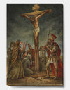 The Crucifiction Of Jesus - Traditional Premium Canvas Wall Art