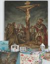 The Crucifiction Of Jesus - Traditional Premium Canvas Wall Art