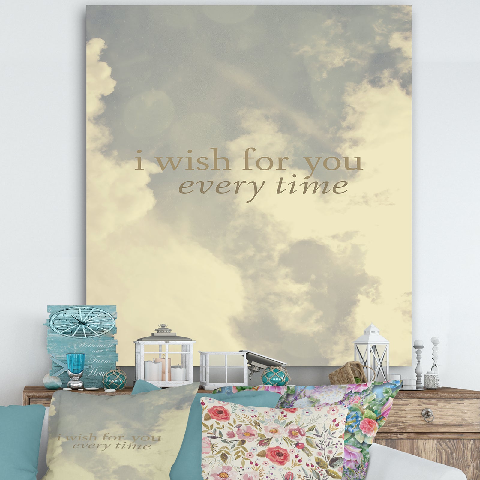 I Wish For You - Cottage Gallery-wrapped Canvas