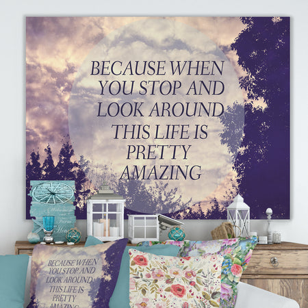 Pretty Amazing - Cottage Canvas Art Print