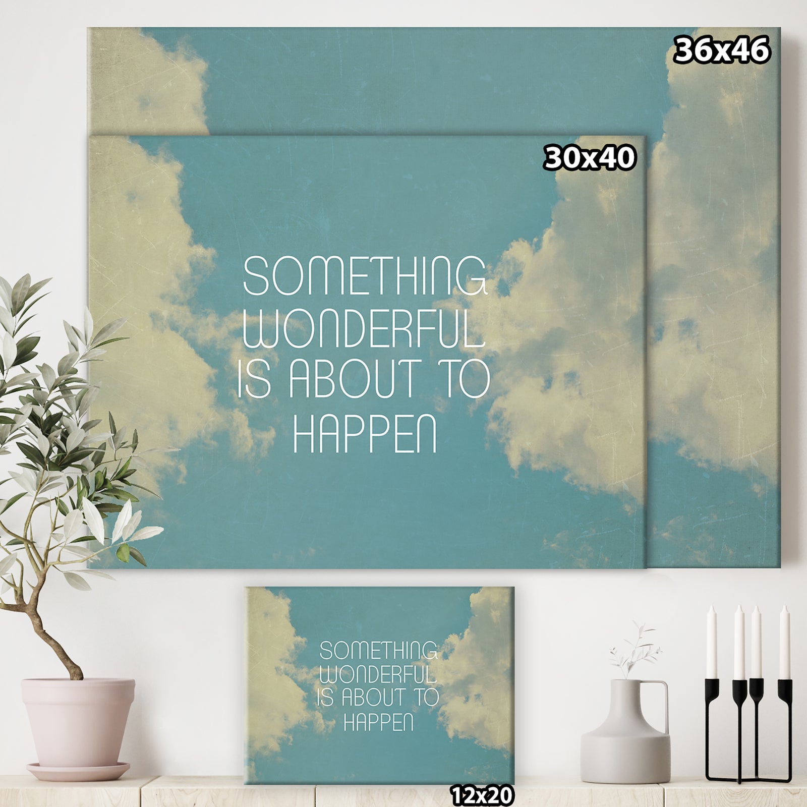 Something Wonderful - Cottage Gallery-wrapped Canvas
