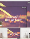 Somewhere Only We Know II - Cottage Premium Canvas Wall Art