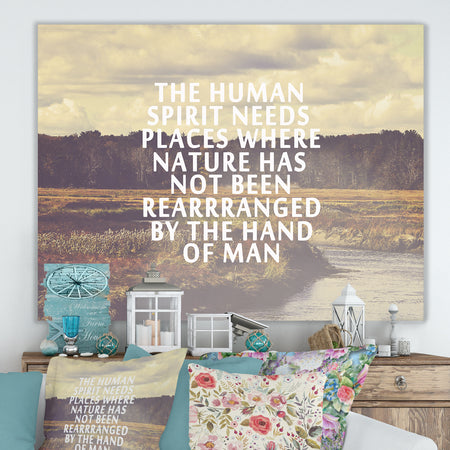 The Human Spirit - Cottage Canvas Art Print