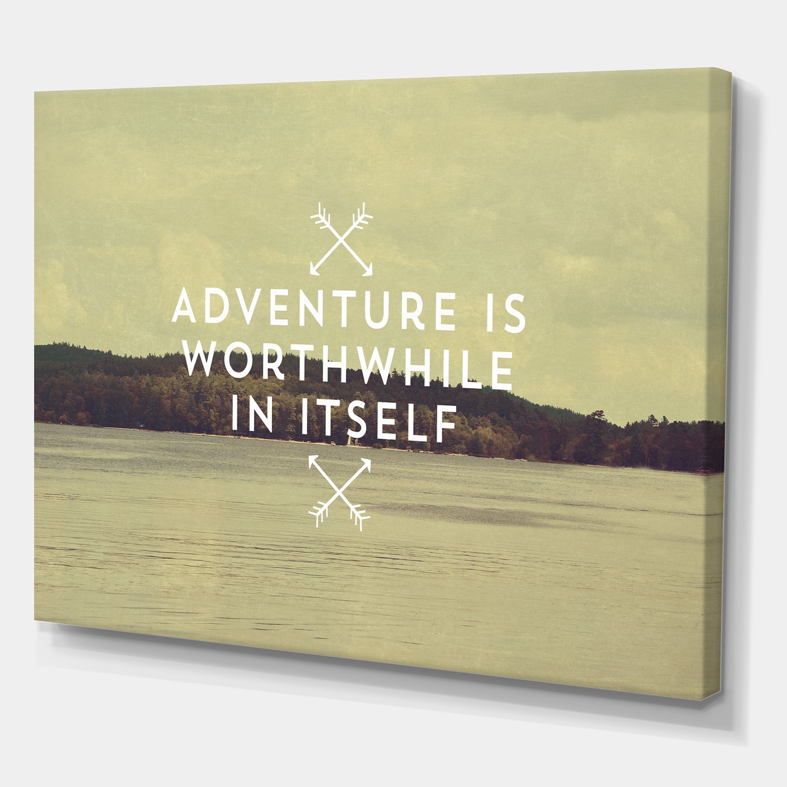 Worthwhile - Cottage Gallery-wrapped Canvas