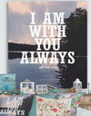 With You Always - Lake House Canvas Art Print