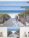 Beach Bike 2 - Canvas Art Print