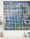 The Man In The Blue Matrix - Modern & Contemporary Premium Canvas Wall Art