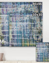 The Man In The Blue Matrix - Modern & Contemporary Premium Canvas Wall Art