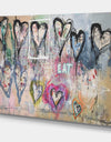 Eat Your Heart Out - Modern & Contemporary Gallery-wrapped Canvas