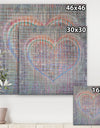 The Heart In The Matrix - Modern & Contemporary Premium Canvas Wall Art
