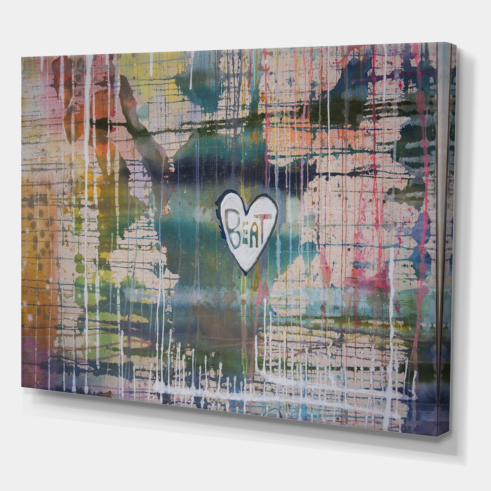 MZ Heart Beat - Modern & Contemporary Canvas Artwork
