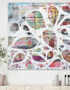 Matrix of Drops On Colorfields - Modern & Contemporary Canvas Wall Art