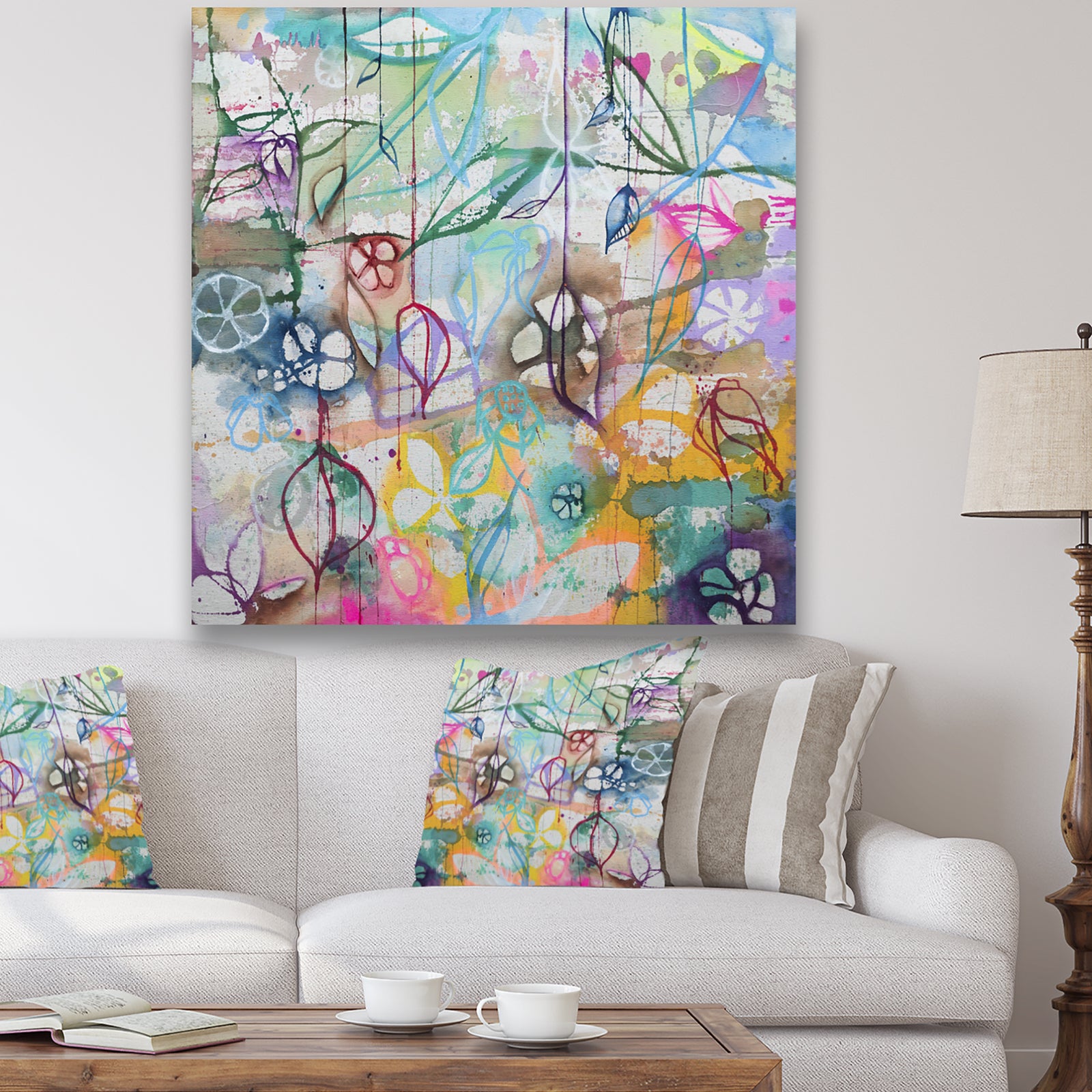 Blossom Baby - Cottage Gallery-wrapped Canvas