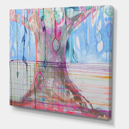 Energy Tree - Cottage Canvas Artwork