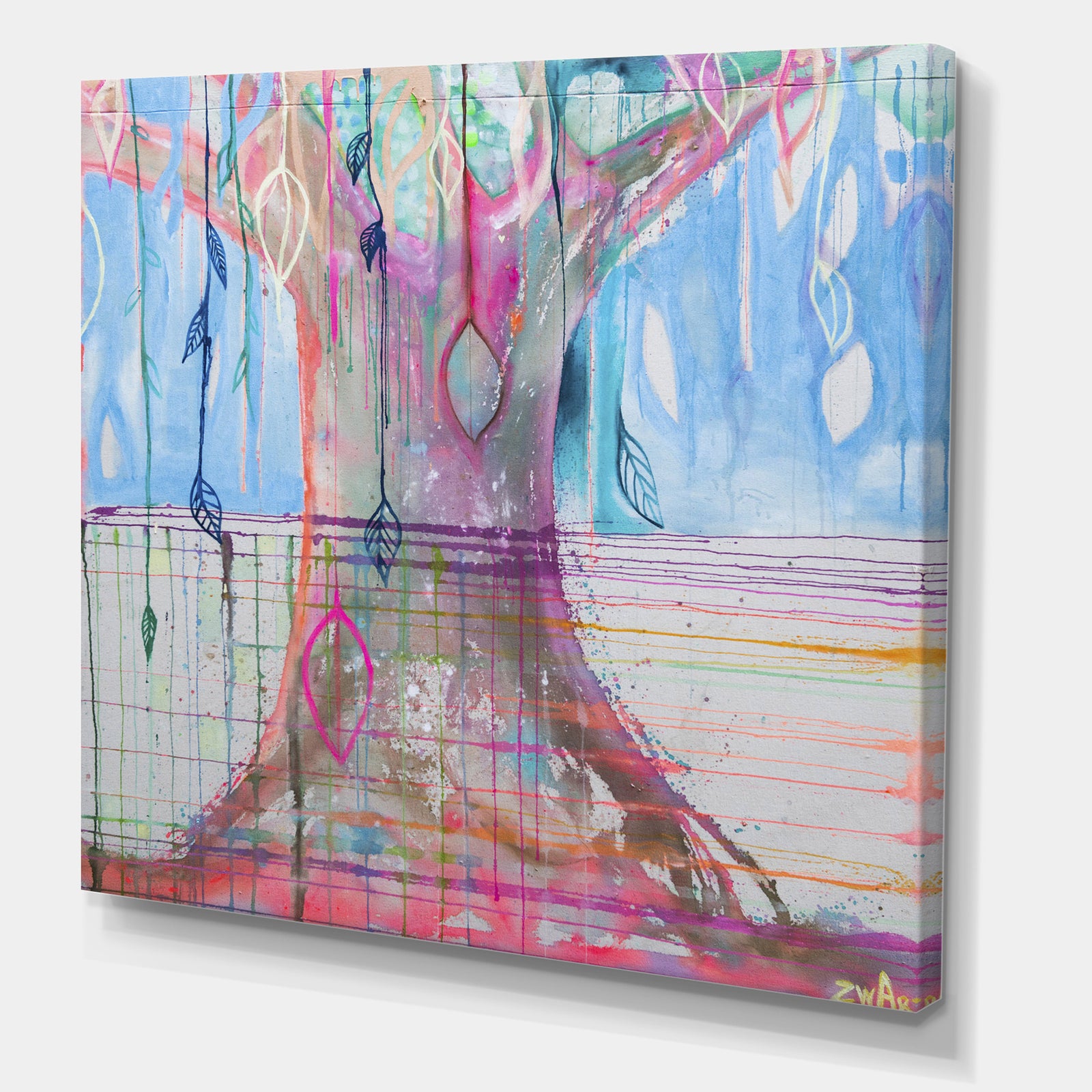 Energy Tree - Cottage Canvas Artwork