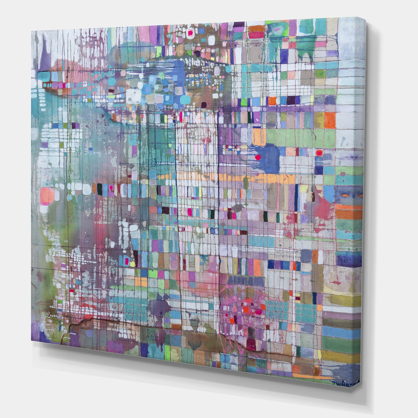 Matrix Colour Field - Premium Canvas Wall Art