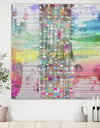 Tree Trunk Magic - Mid-Century Modern Canvas Art Print