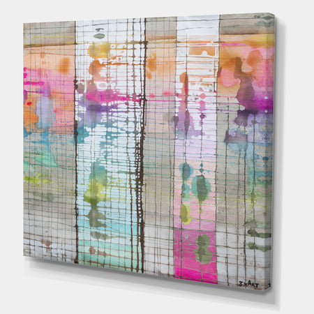 Tree Trunk Reach Magic - Mid-Century Modern Gallery-wrapped Canvas