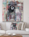 Bear Meditates - Cottage Canvas Wall Art